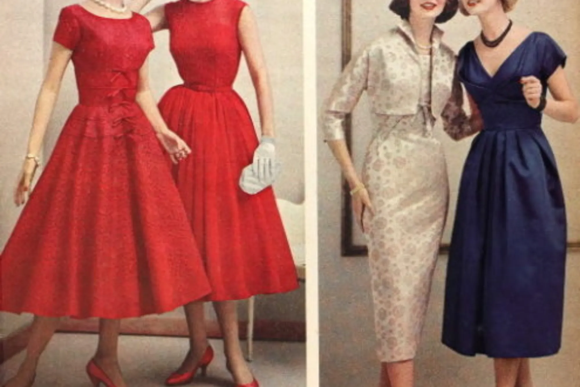 1950s Fashion Dresses