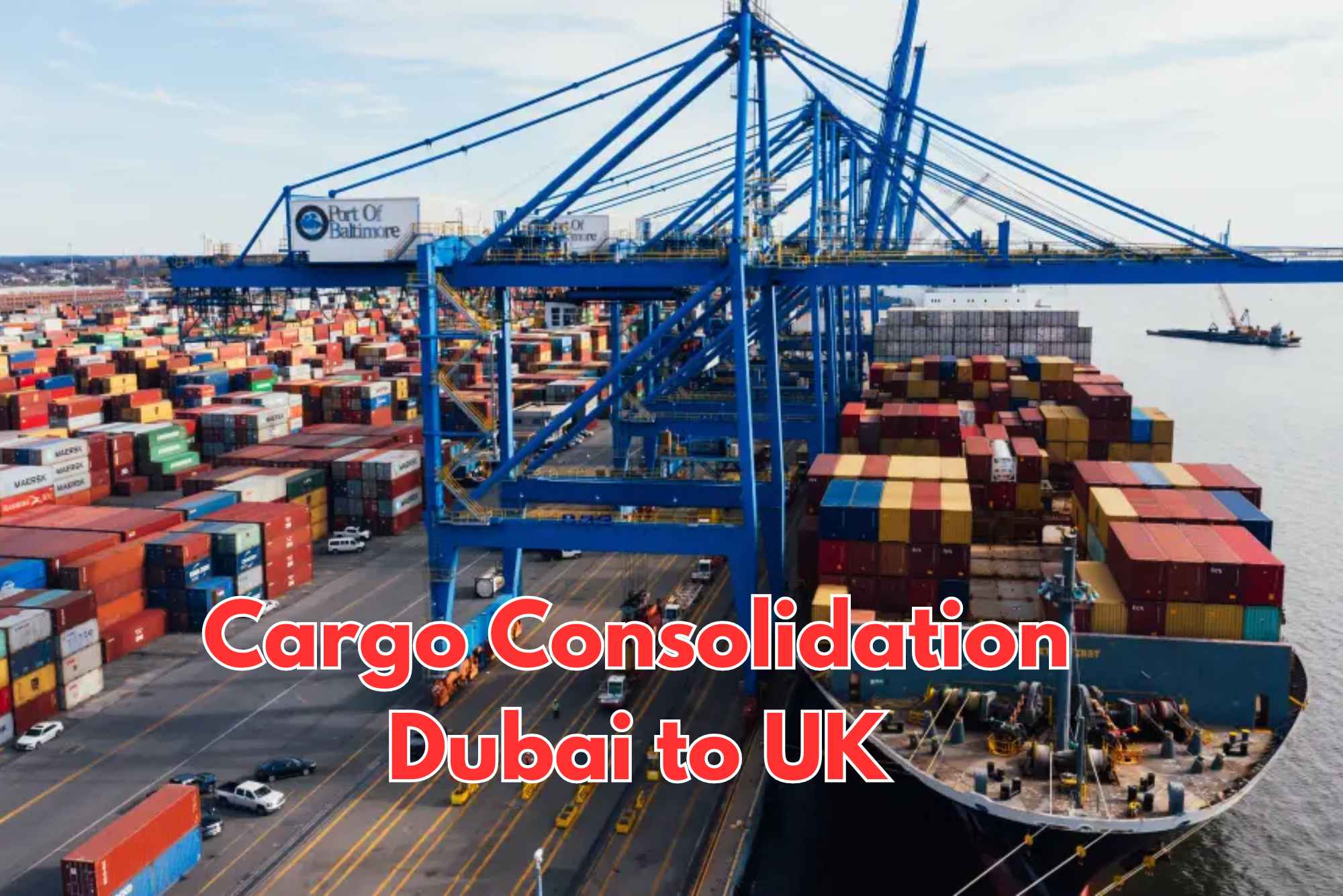 Cargo consolidation Dubai to UK