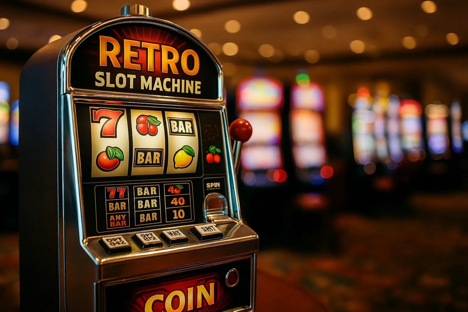 What’s the Appeal of Retro-Styled Slot Machines
