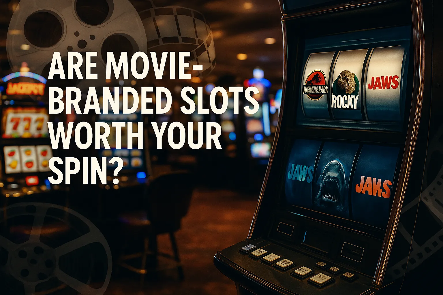 Are Movie-Branded Slots Worth Your Spin
