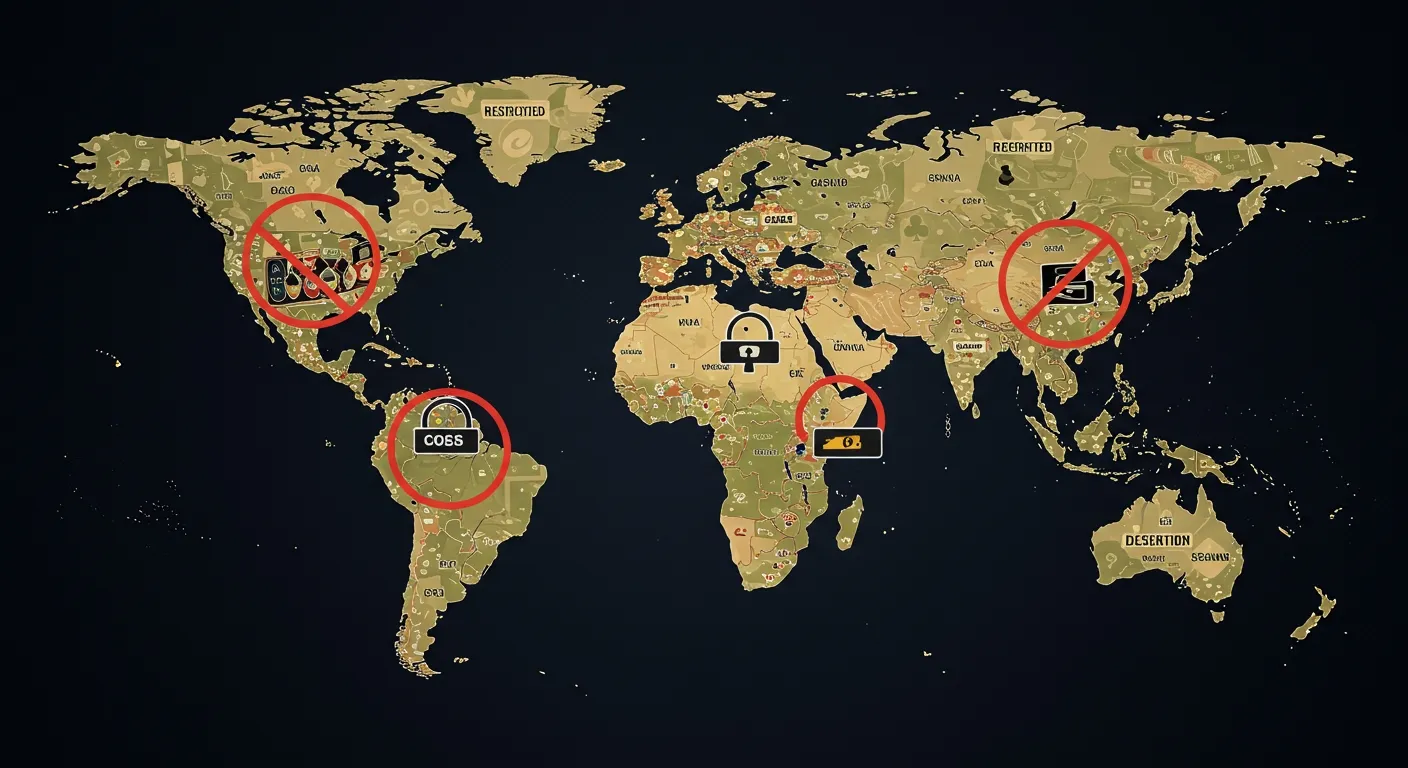 Why Do Some Countries Ban Online Casinos Completely?