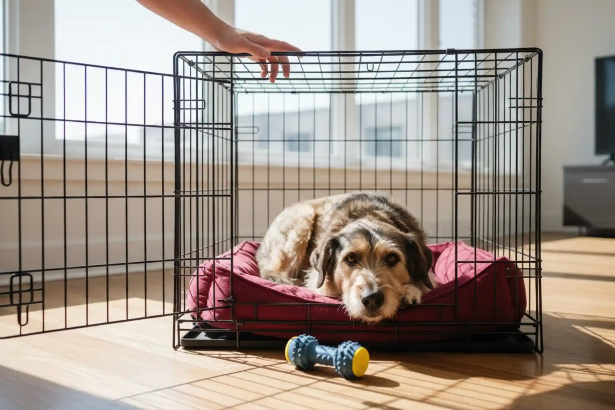 How to Crate Train an Older Rescue Dog with Separation Fears and Phobias How to Crate Train an Older Rescue Dog with Separation Fears and Phobias